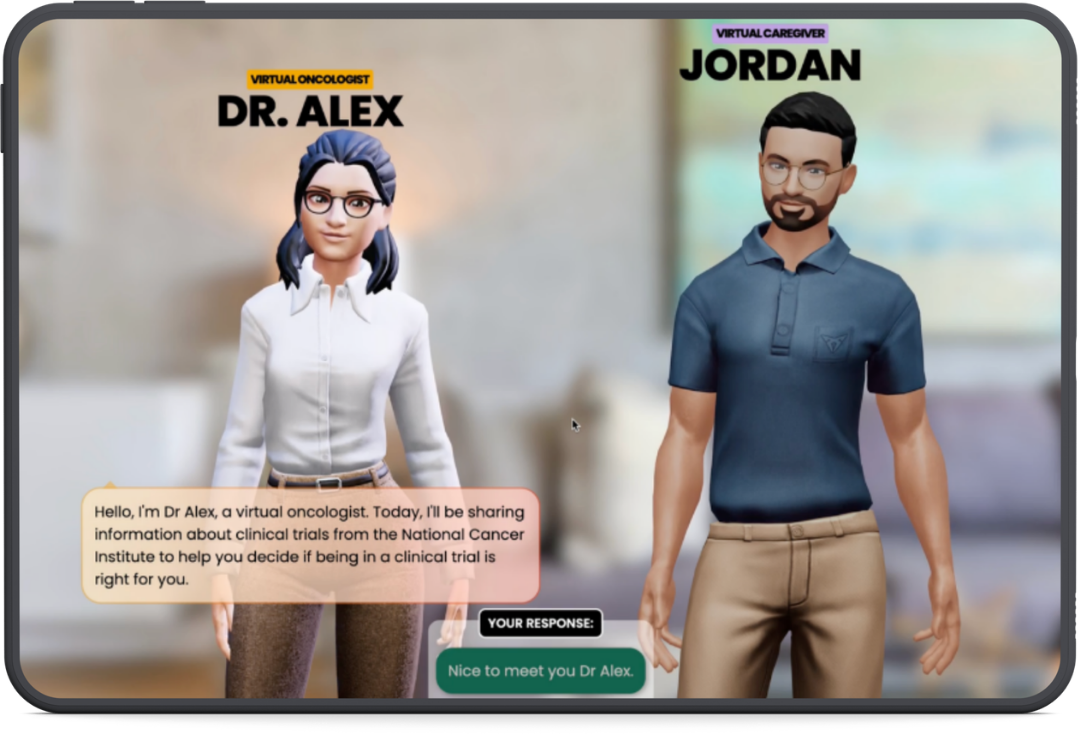 Dual character scenario